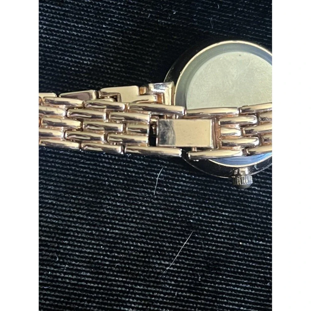 Rose Gold Womens GC Crystal Watch Roman Numeral Dress Watch